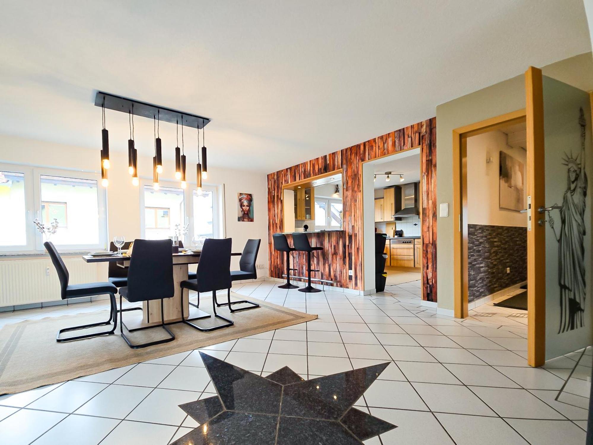 Star-Apartment - Calm, Spacious & Garden, 120M2 Nussloch ภายนอก รูปภาพ