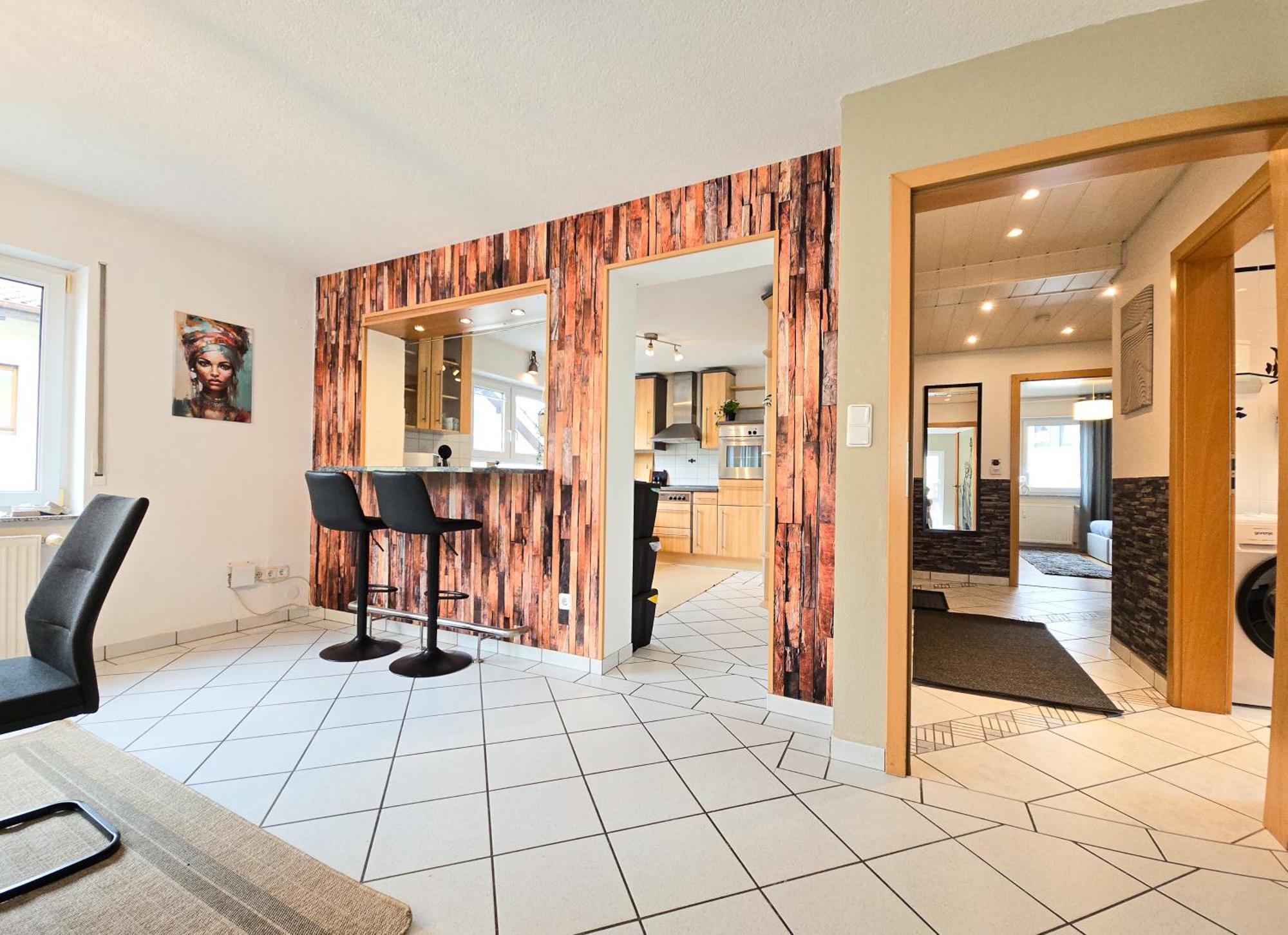 Star-Apartment - Calm, Spacious & Garden, 120M2 Nussloch ภายนอก รูปภาพ