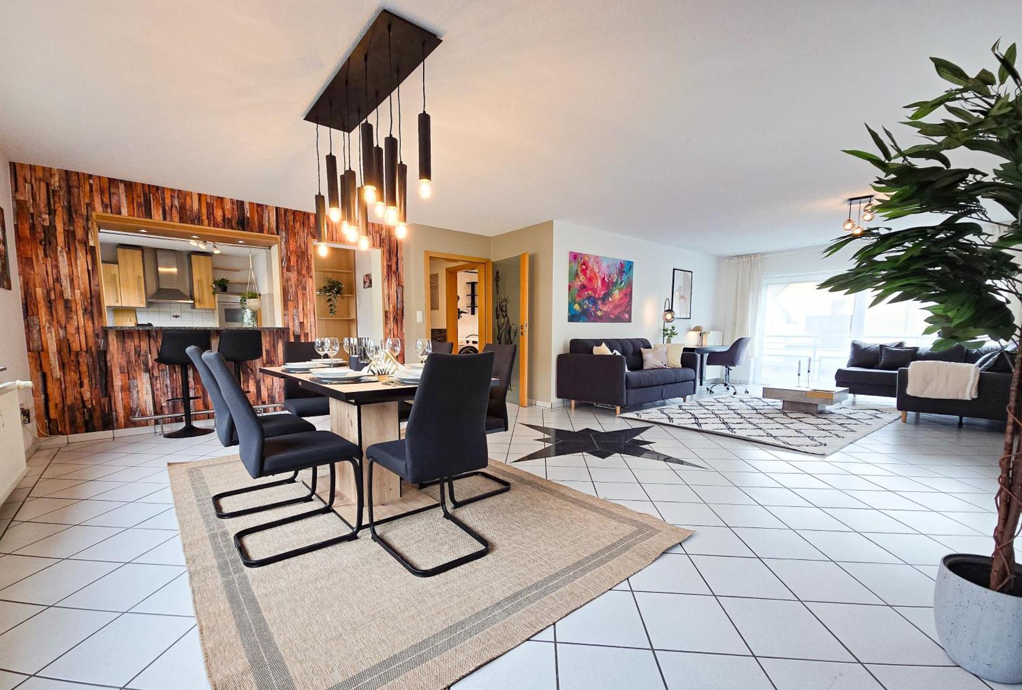 Star-Apartment - Calm, Spacious & Garden, 120M2 Nussloch ภายนอก รูปภาพ