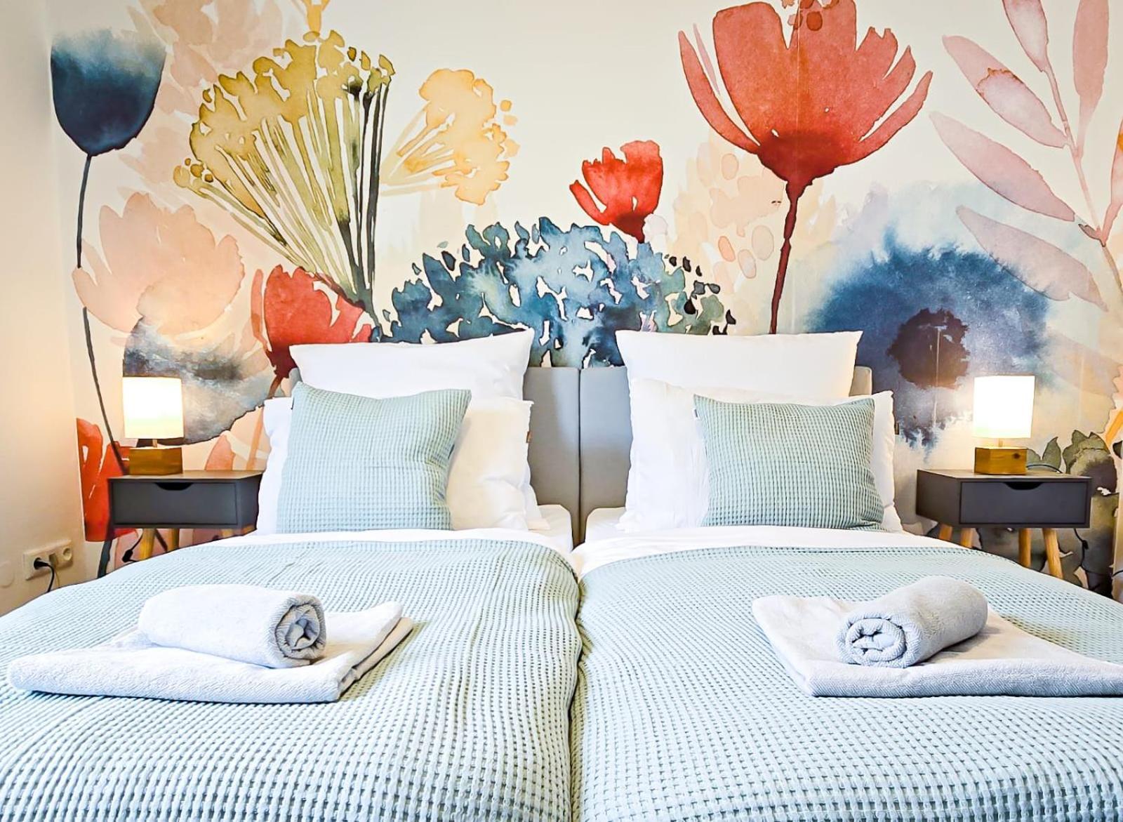 Star-Apartment - Calm, Spacious & Garden, 120M2 Nussloch ภายนอก รูปภาพ