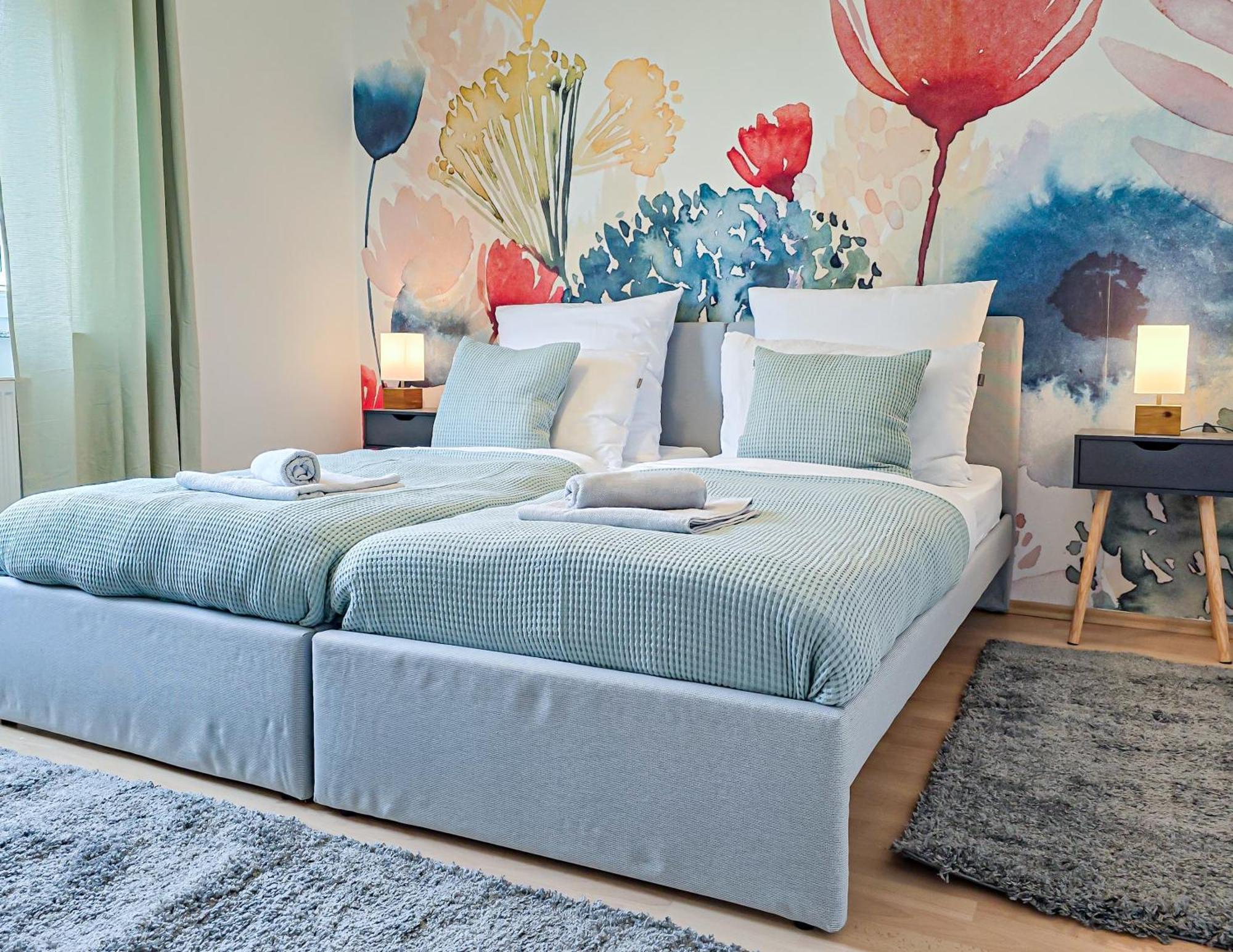 Star-Apartment - Calm, Spacious & Garden, 120M2 Nussloch ภายนอก รูปภาพ