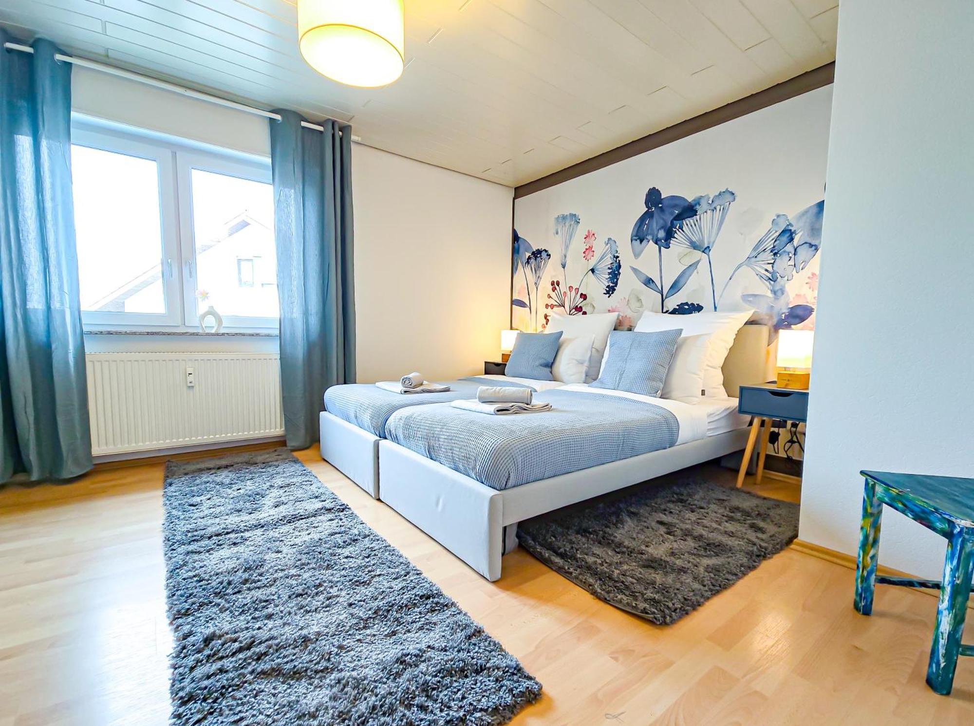 Star-Apartment - Calm, Spacious & Garden, 120M2 Nussloch ภายนอก รูปภาพ